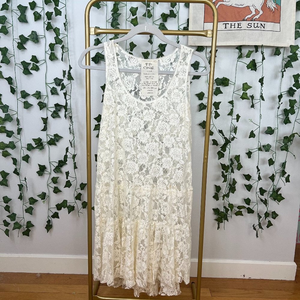 Free People Lace Tunic
